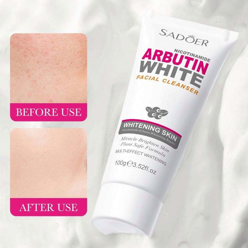 SADOER Nicotinamide Arbutin White Facial Cleanser
