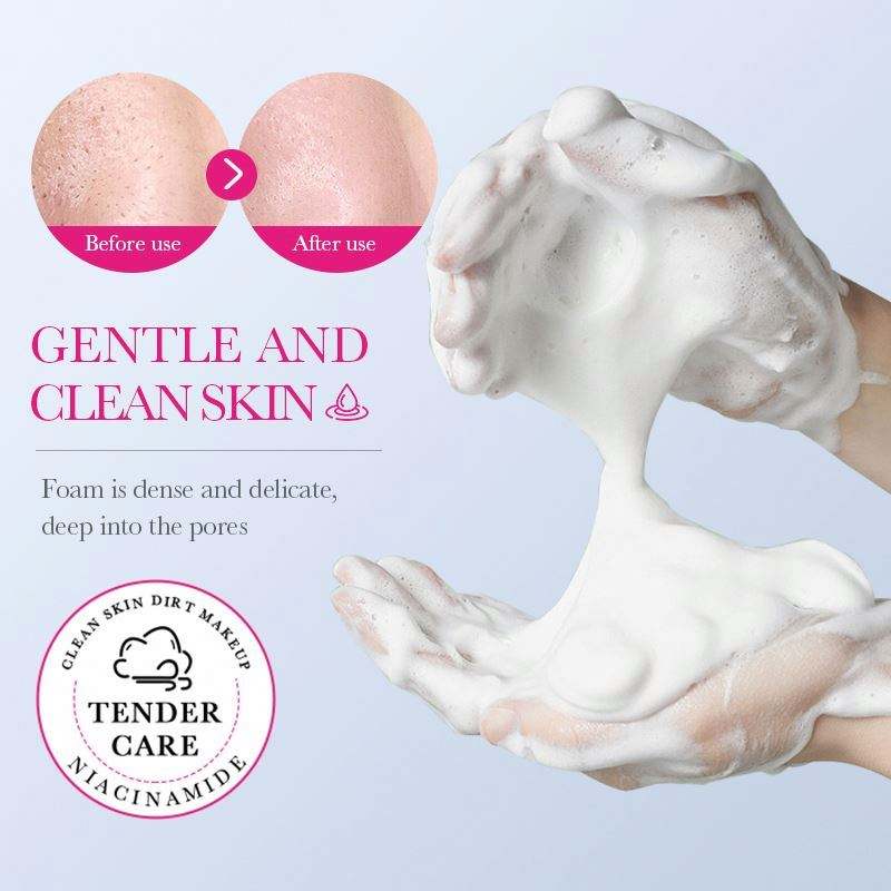 SADOER Nicotinamide Arbutin White Facial Cleanser - Image 3