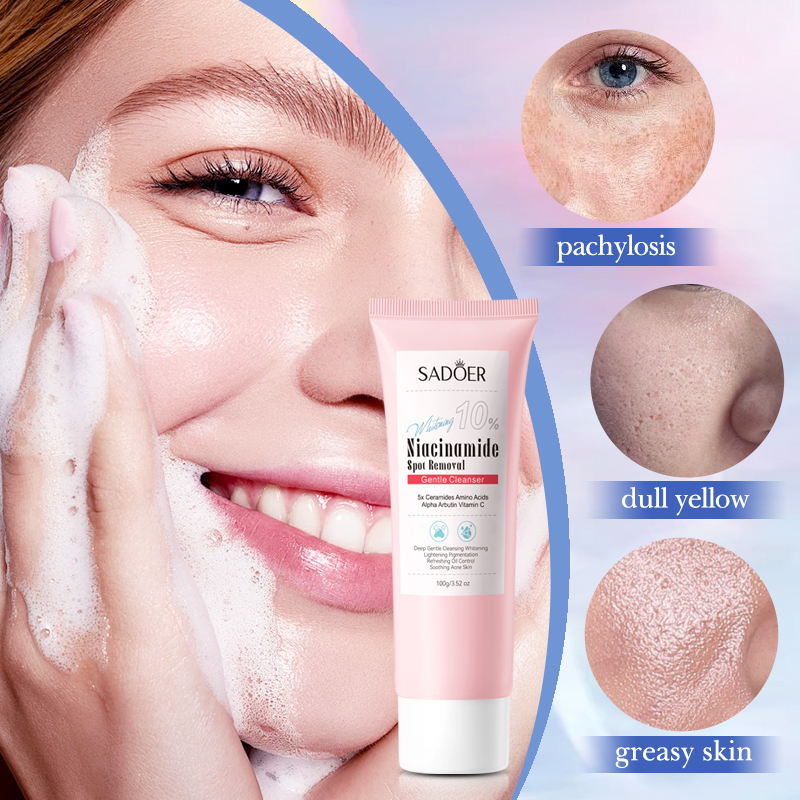 Niacinamide 10% Brightening Spot Removal Facial Cleanser - Image 2