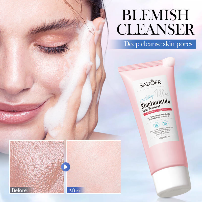 Niacinamide 10% Brightening Spot Removal Facial Cleanser